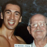 Giuseppe with Roberto Murolo Italian singer and composer