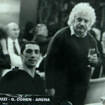 Giuseppe with Bruno Lauzi Italian singer