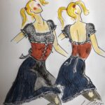 Study for show programme-Les Misérables