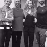 Giuseppe and Susan Arena with American Pairs Skaters, Ashley Cain and Timothy Leduc
